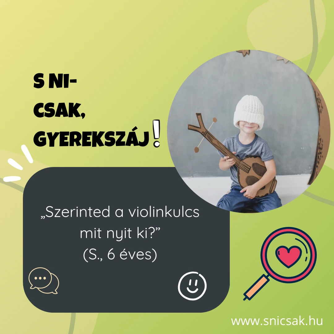 Gyerekszáj idézet – 1.