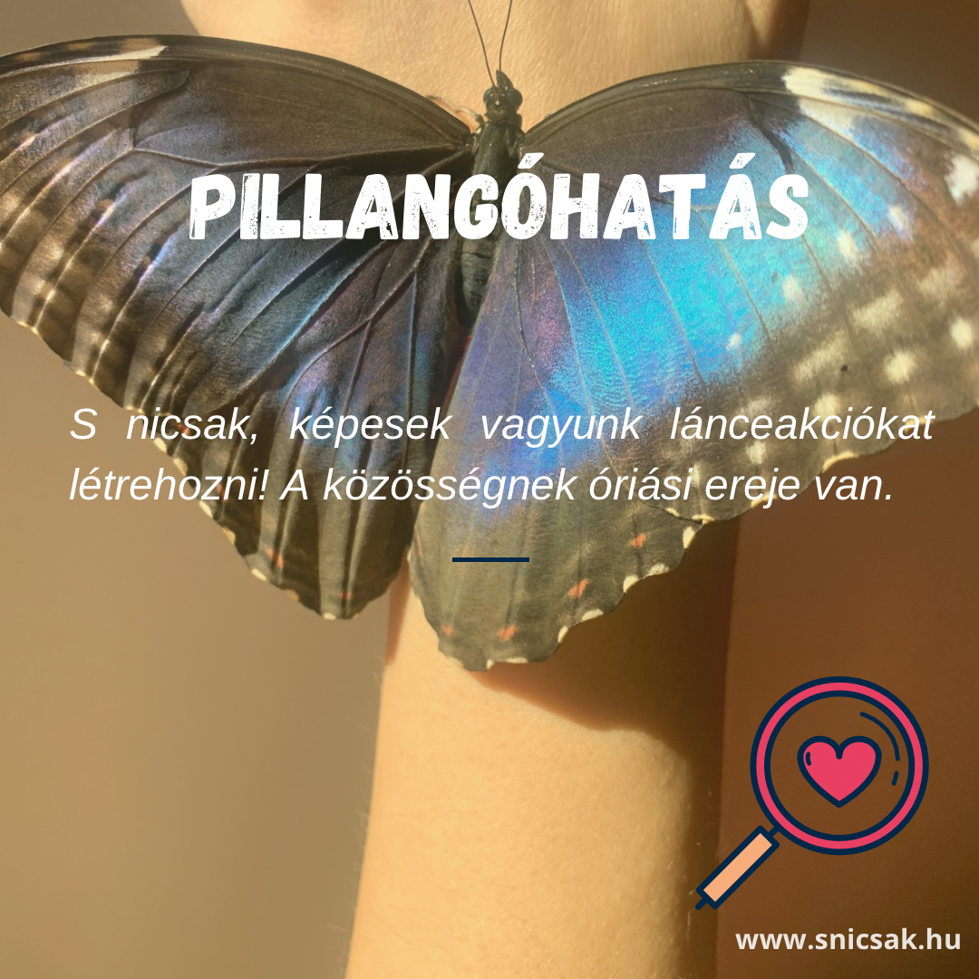 Pillangóhatás – S nicsak, képesek vagyunk láncreakciókat létrehozni!